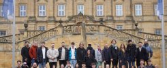 Gruppenbild der Schülersprecherinnen und -sprecher der beruflichen Schulen